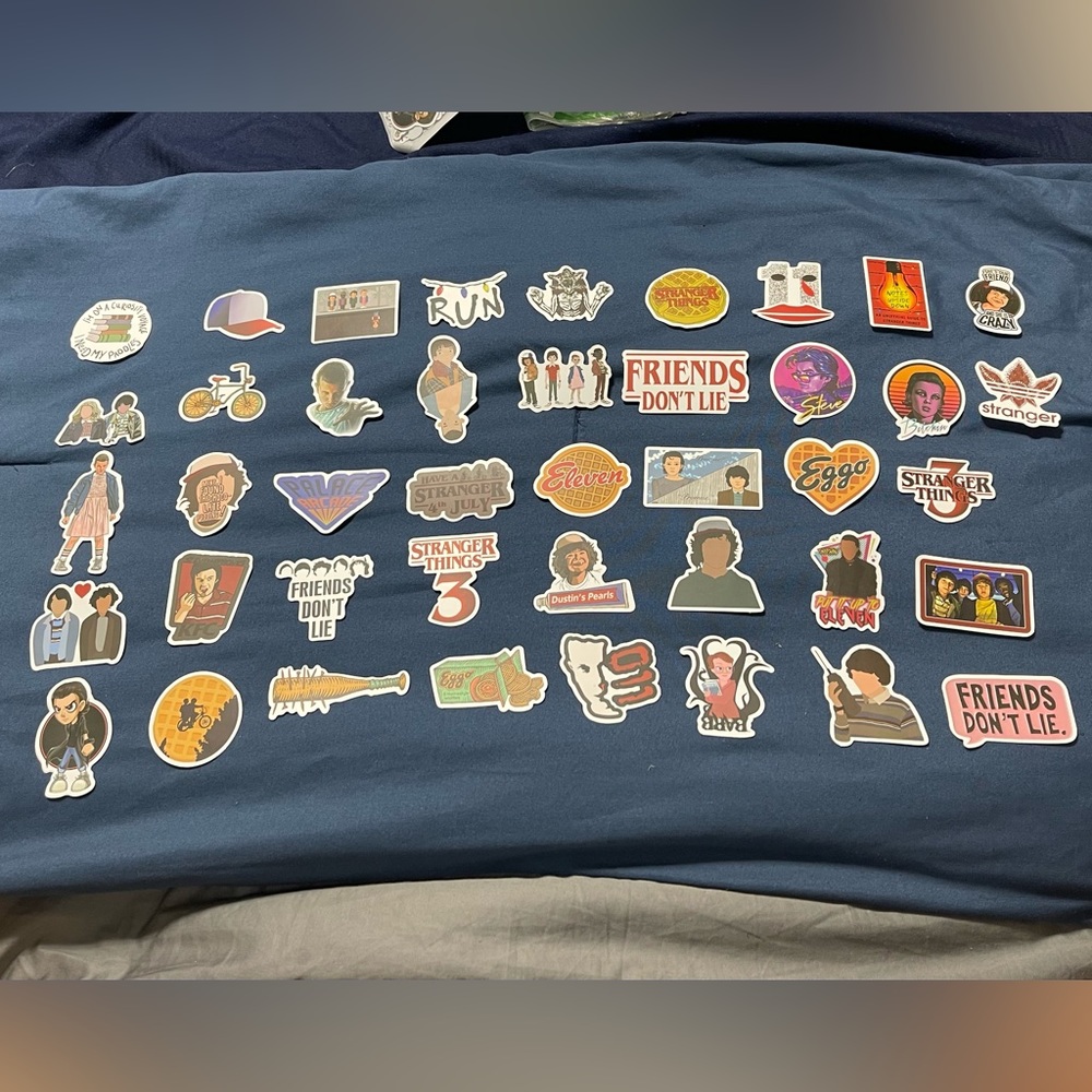 Stranger Things 42 Stickers
